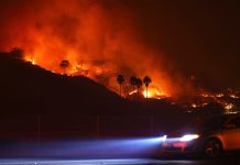 En favor de dejar que arda Malibú Malibú