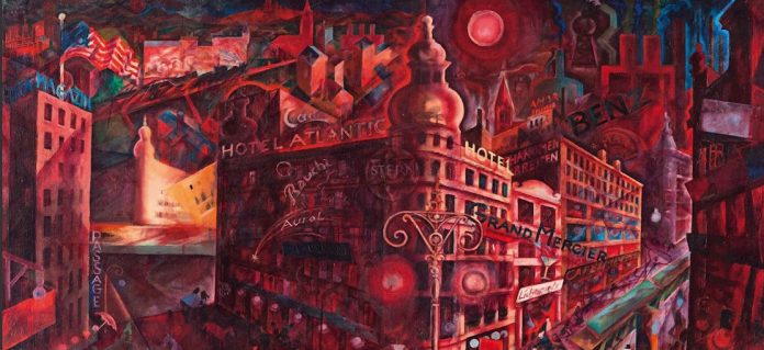 Metrópolis_Grosz-George-1916-17 nuevo gobierno de Trump