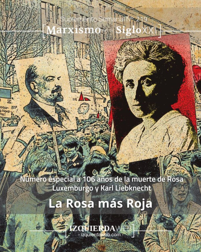 Suplemento Semanal 219 Rosa Luxemburgo