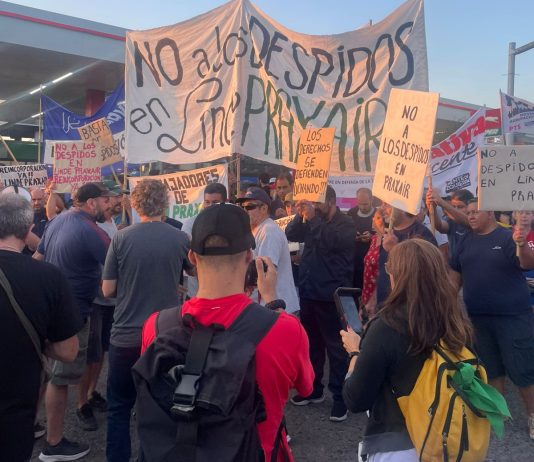 Praxair: ganar las calles hasta que entren todos Praxair