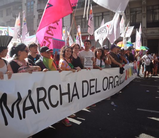 Multitudinaria Marcha del Orgullo Antifascista y Antirracista a Plaza de Mayo Marcha del orgullo antifascista