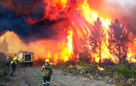 La Patagonia en llamas Patagonia en llamas