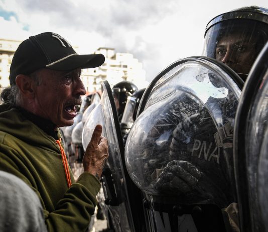 En fotos: jornada de lucha por los jubilados, represión y resistencia fotos represión