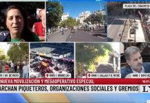 Manuela Castañeira en La Nación+: «la única respuesta de este gobierno a la movilización es la violencia» jubilados fmi