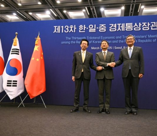 Acuerdo entre China, Japón y Corea del Sur para contrarrestar las tarifas de Trump China Japón Corea del sur