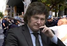 Milei en su peor momento Milei