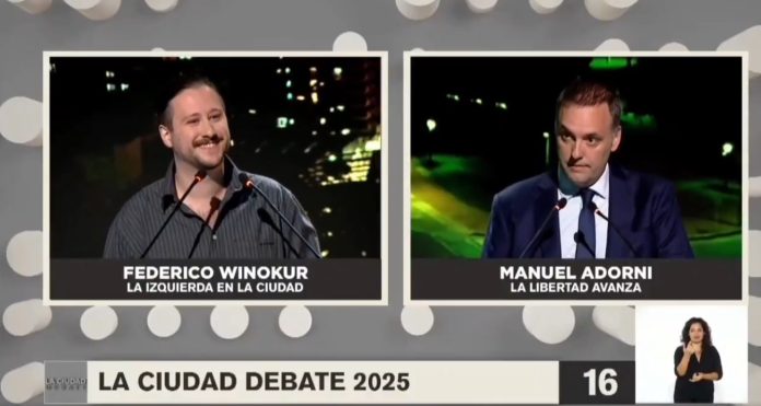 Federico Winokur contra Adorni Federico Winokur