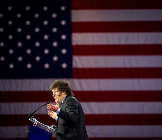 El ridículo festejo de Milei por los aranceles de Trump Milei aranceles