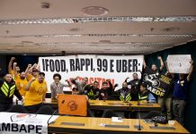 Brasil: repartidores llevan sus reclamos al Congreso y denuncian la explotación laboral Brasil Repartidores