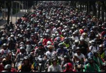 Una huelga histórica Repartidores