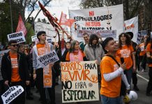 España: multitudinaria lucha por el derecho a la vivienda