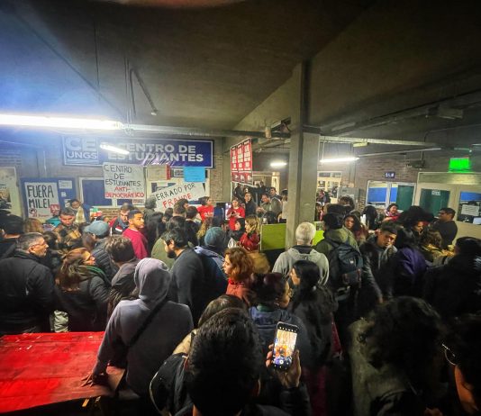 UNGS: rechazo estudiantil a la extrema derecha en las Universidades derecha Universidades