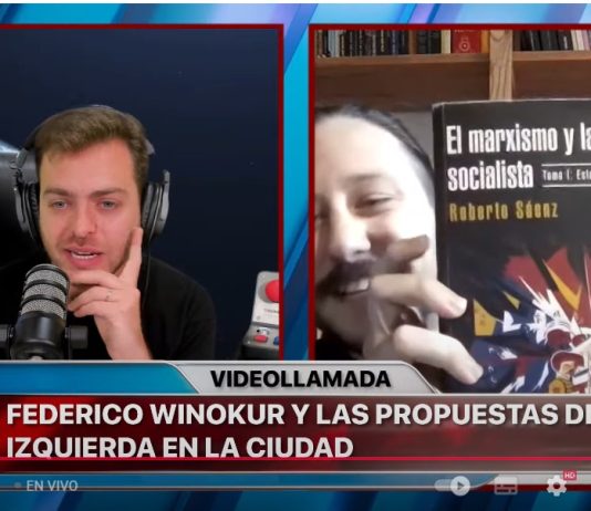 Federico Winokur en «TUGO» sobre la unidad de la izquierda Federico Winokur TUGO