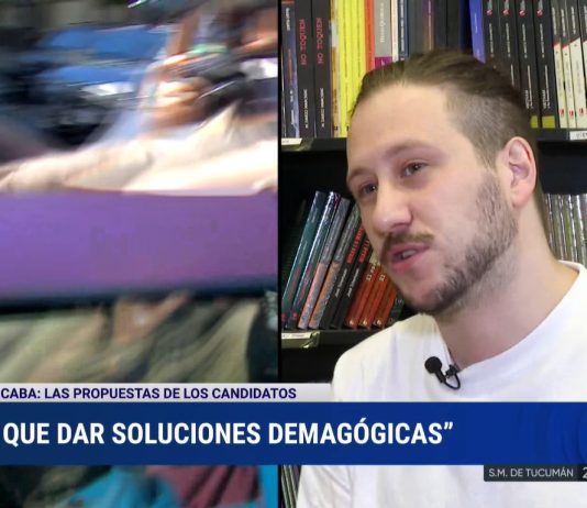 Federico Winokur en la TV Pública: 3 minutos de propuestas anticapitalistas para la Ciudad de Buenos Aires ciudad anticapitalista