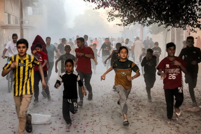 Gaza campo de concentración Netanyahu
