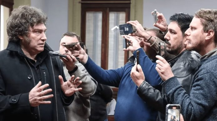 Milei periodismo periodismo Milei