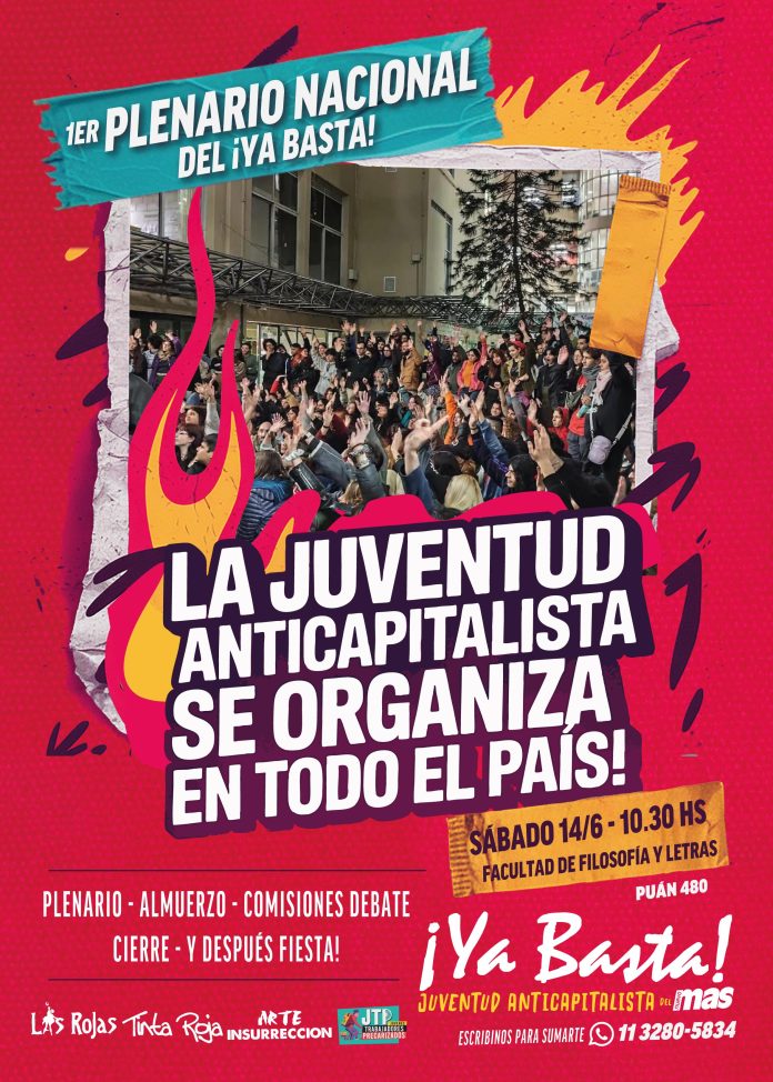 Plenario Nacional del ¡Ya Basta! Juventud anticapitalista