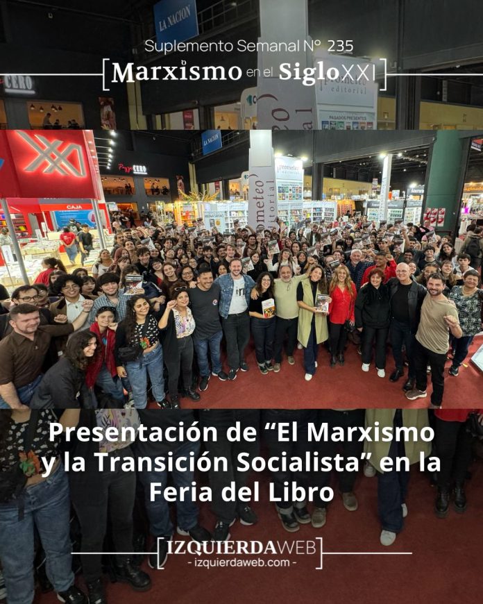 Suplemento Semanal 235 Presentación de El Marxismo y la Transición Socialista