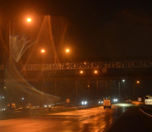 Ford: «Verde, basta de despidos, aprietes y precarización» Ford