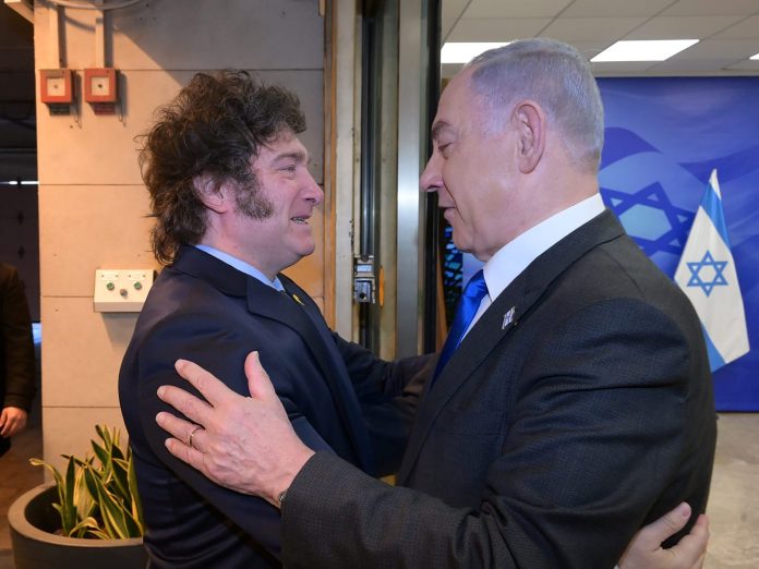Milei Netanyahu milei Jerusalén