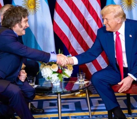 Milei: una posición cipaya de apoyo incondicional a la guerra contra Irán Milei Irán