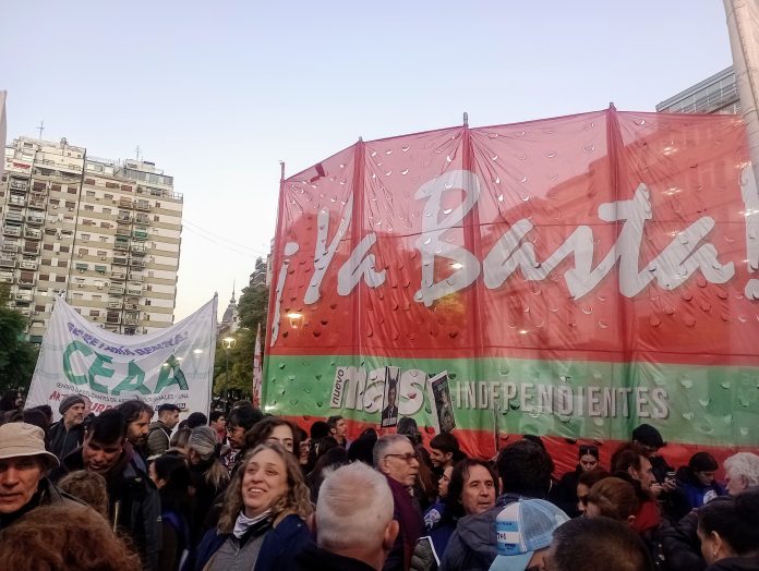 Movilización por la educaicón pública Marcha Universitaria