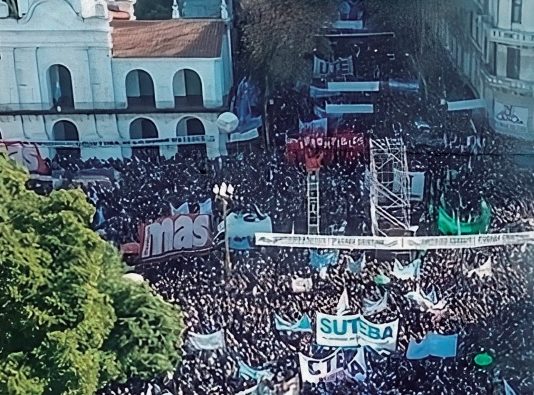 Lo que dejó la Plaza del 18 Plaza CFK
