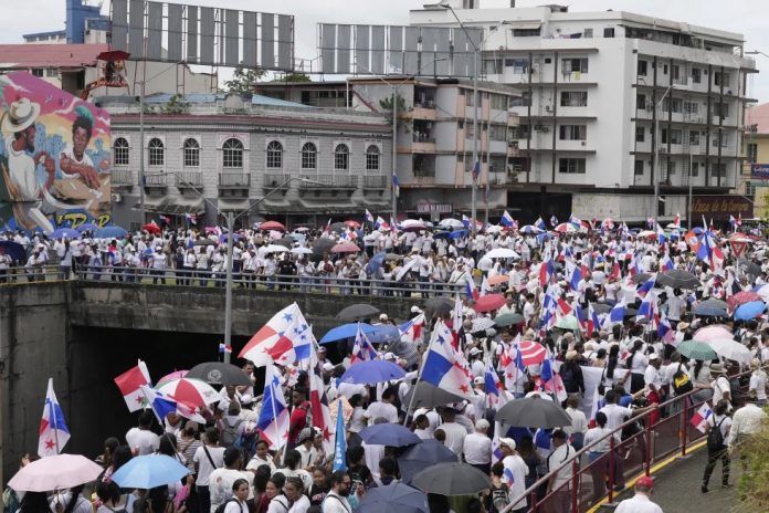 Protestas masivas en Panamá huelga Panamá