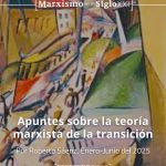 Apuntes sobre la teorÃa marxista de la transición marxista