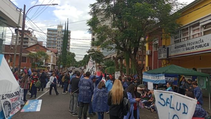Trabajadores de la salud en Misiones Misiones