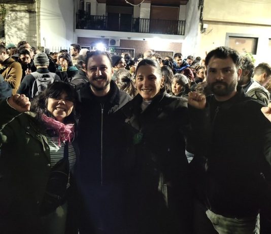 Manuela Castañeira desde la vigilia contra la condena proscriptiva a CFK Manuela Castañeira CFK