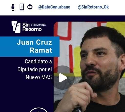 Juan Cruz Ramat en Data Conurbano Juan Cruz Ramat