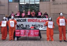 España: solidaridad con «Las seis de La Suiza» Las Seis