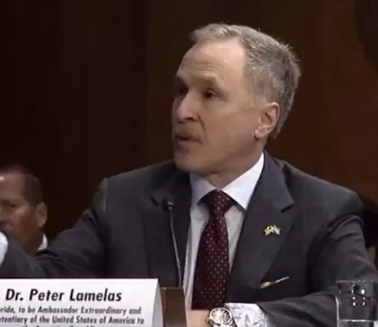 El discurso colonial de Peter Lamelas, embajador trumpista asignado a Argentina Peter Lamelas