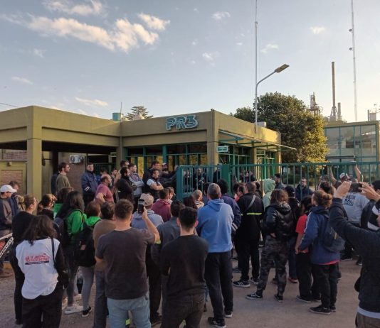 Petroquímica Río Tercero: los trabajadores resisten los despidos y el intento de vaciamiento Petroquímica Río Tercero