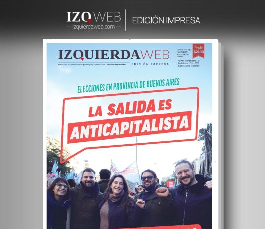 La salida es anticapitalista | Izquierda Web Edición Impresa 682 salida anticapitalista