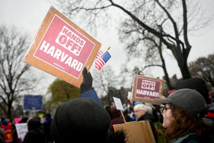 harvard harvard universidades Trump
