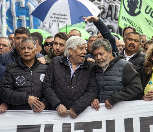 San Cayetano: la CGT hace de cuenta que lucha CGT San Cayetano