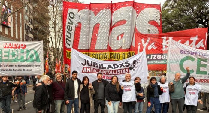 Contra el veto a las jubilaciones Marcha contra el veto
