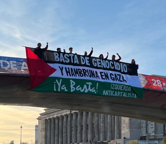 Estudiantes de Derecho de la UBA ponen en pie la campaña “Derecho x Gaza” DerechoxGaza