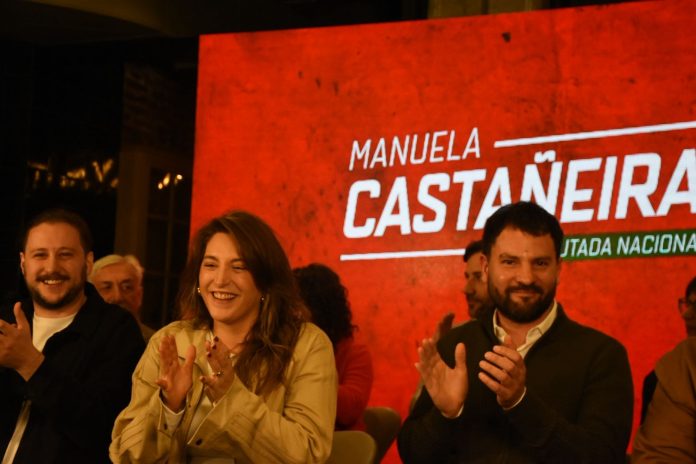Encuentro de candidates anticapitalistas Manuela Castañeira Nuevo MAS