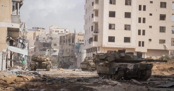 Tanquies en Gaza Ocupación Gaza