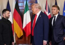 Trump escenifica negociaciones para el reparto de Ucrania Trump Ucrania