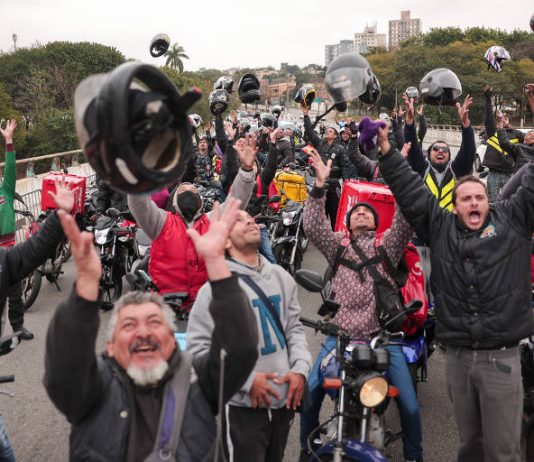 Cuando los trabajadores se detienen, es el capital el que frena Huelga de repartidores en Brasil