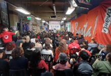 “De Palestina a Los Ángeles”: enorme charla sobre la situación mundial copó Filosofía y Letras Charla UBA