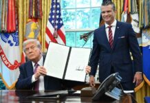 Trump y el Departamento de Guerra Departamento de guerra