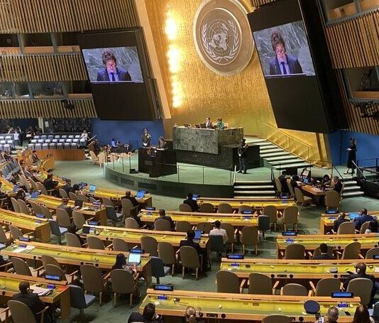 Milei en la ONU: cipayismo chupamedias y complicidad con el genocidio en Gaza Milei ONU