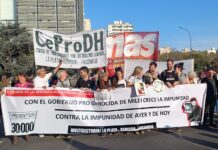 Movilización a 19 años de la segunda desaparición de Jorge Julio López Movilización por Julio López