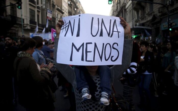 No una menos vivas nos queremos triple femicidio