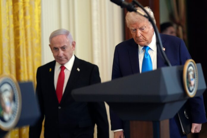 Trump Netanyahu Gaza plan de Trump Gaza